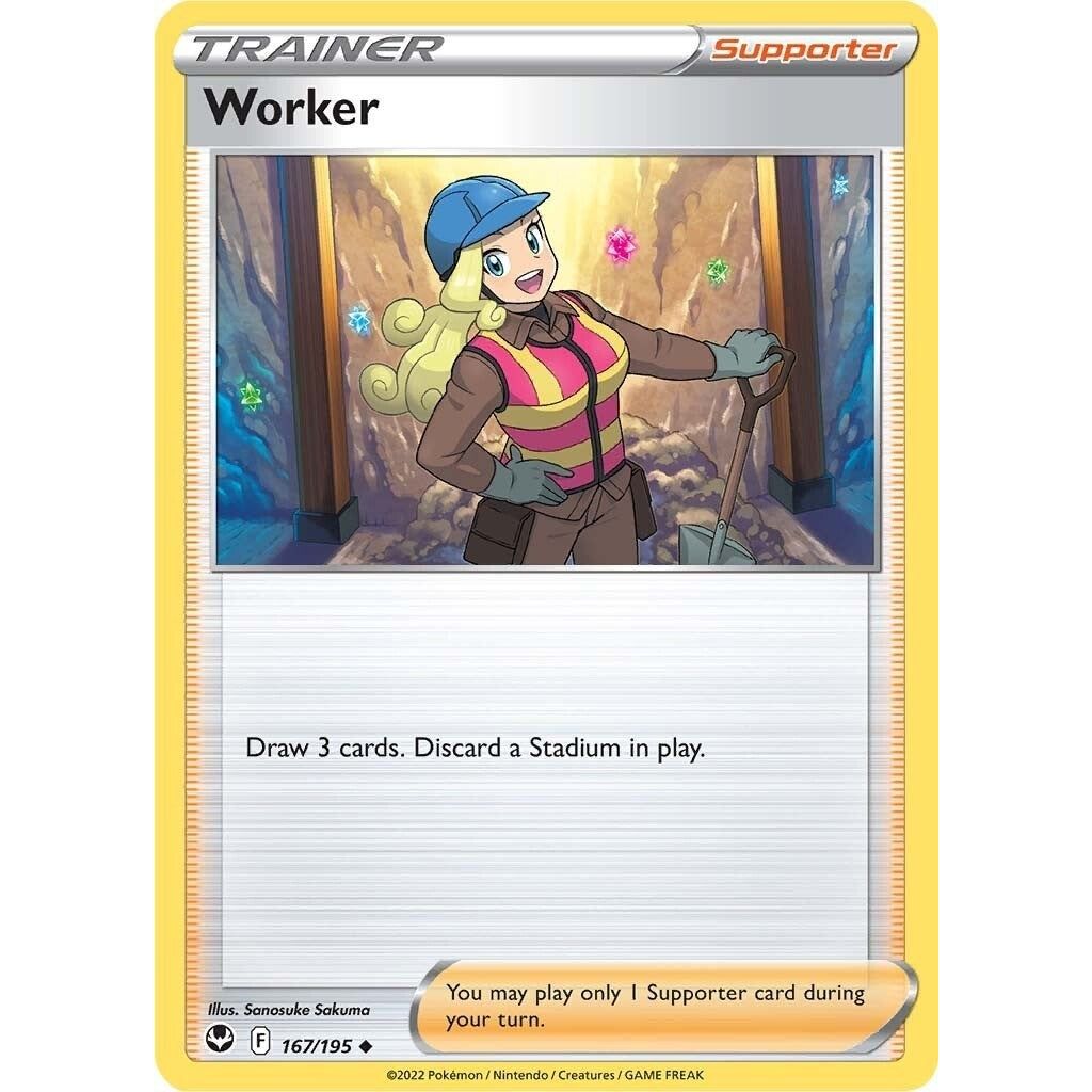 Worker (167/195) (SWSH12)