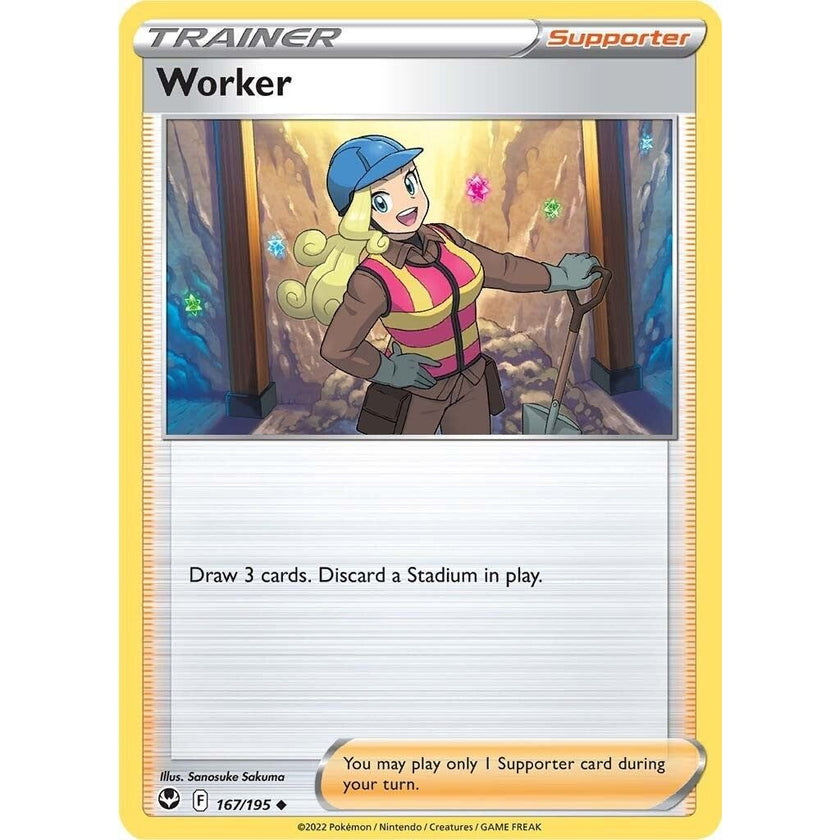Worker (167/195) (SWSH12)