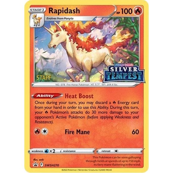 Rapidash - SWSH270 (Prerelease) [STAFF] (SWSH270) (SWSD)