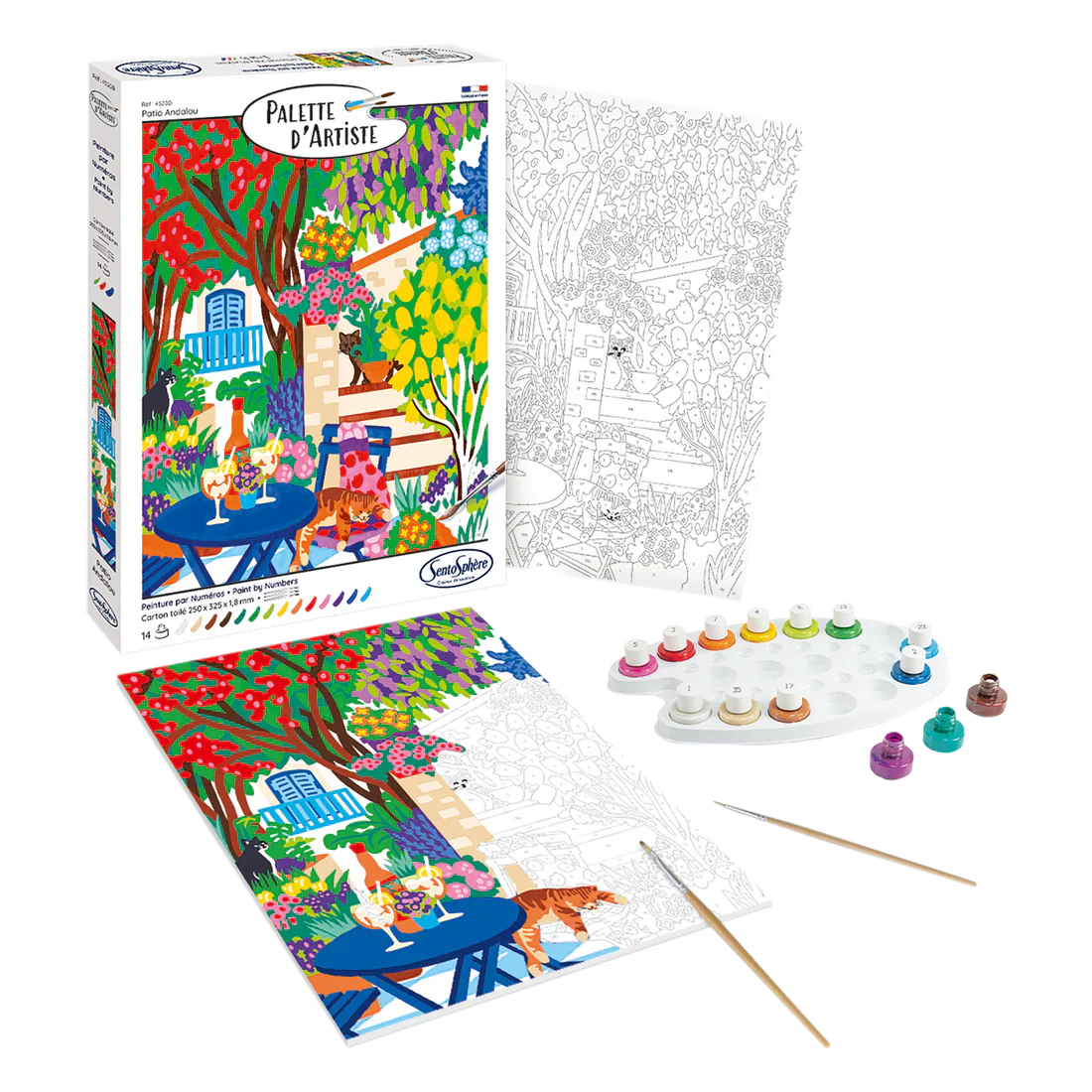 Sentosphere - ARTIST PALETTE - ANDALUSIAN PATIO