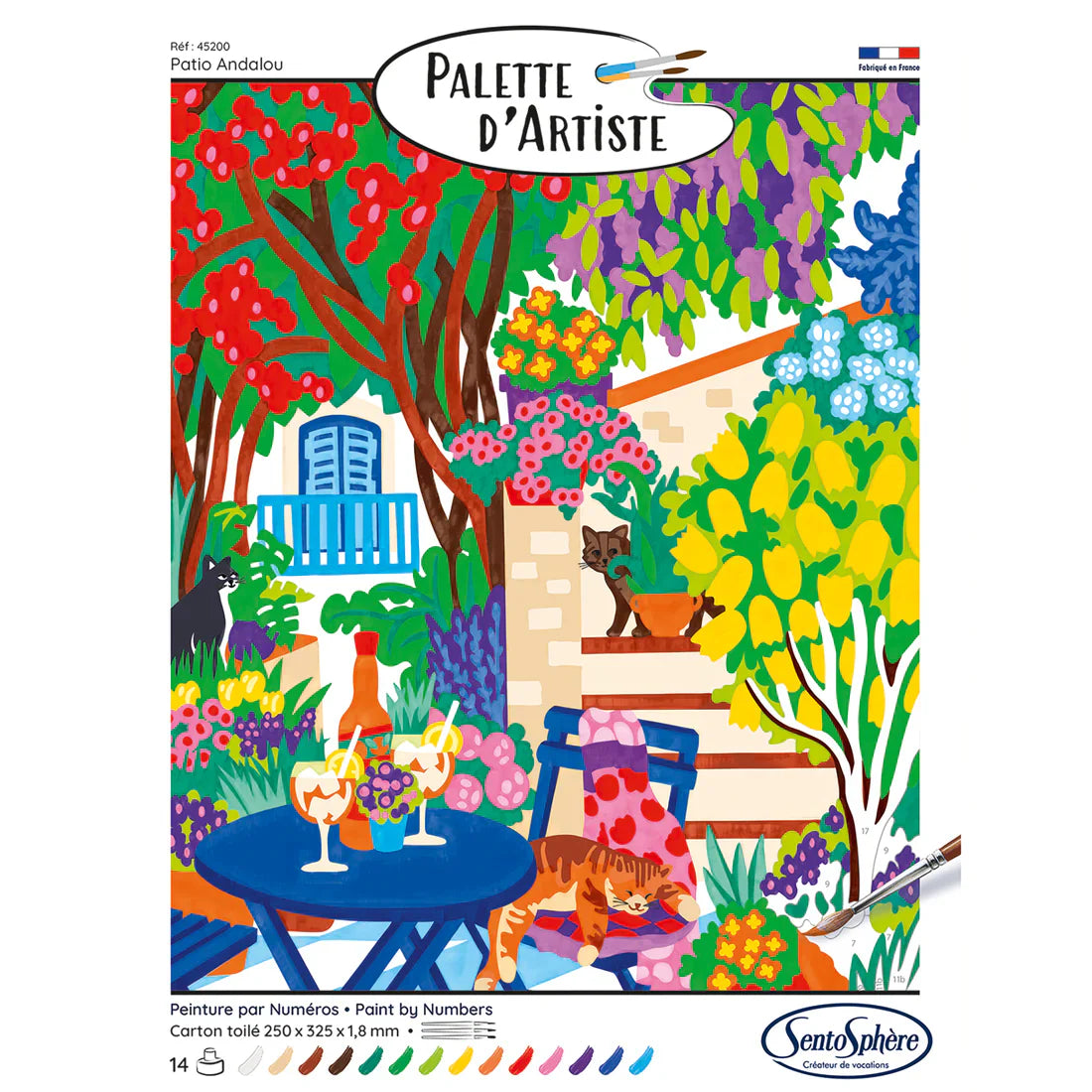 Sentosphere - ARTIST PALETTE - ANDALUSIAN PATIO