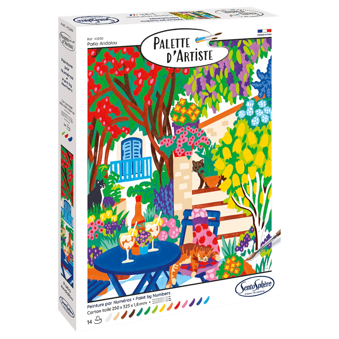 Sentosphere - ARTIST PALETTE - ANDALUSIAN PATIO