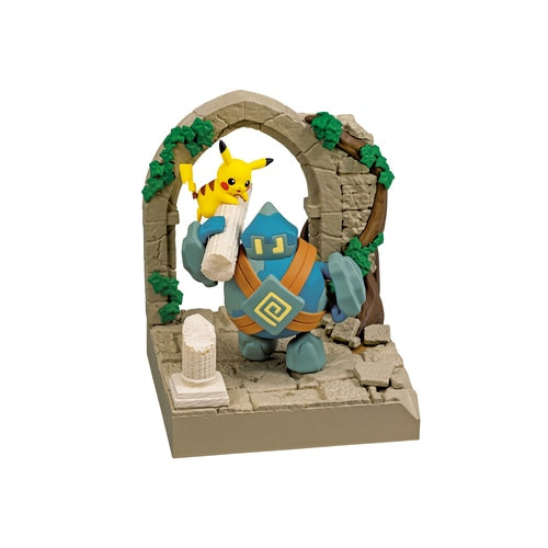 Pokemon Diorama Collection: Castle Ruins (1 Random Box) (Re-ment Blind Box)