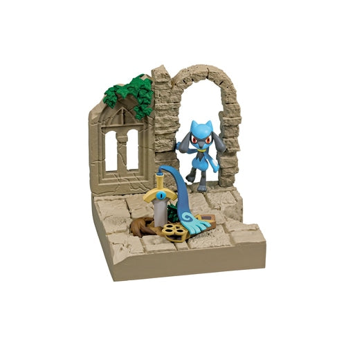 Pokemon Diorama Collection: Castle Ruins (1 Random Box) (Re-ment Blind Box)