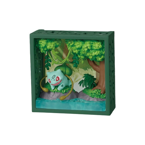 Pokemon Frame: Deep woods (1 Random Box) (Re-ment Blind Box)