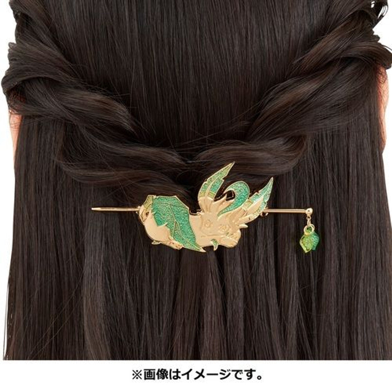Pokémon Center Leafeon Hair Clip (Pokémon Center Japan)