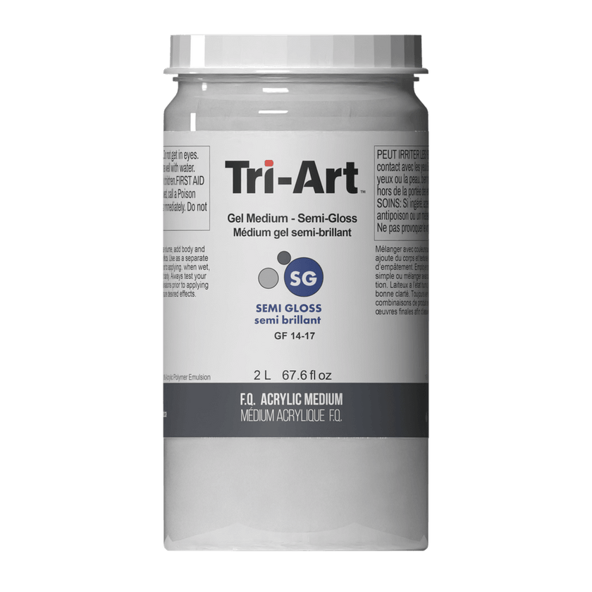 Tri-Art Mediums - Gel Medium Semi Gloss