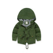 Children Cashmere Hoodie Windproof Winter jacket kids