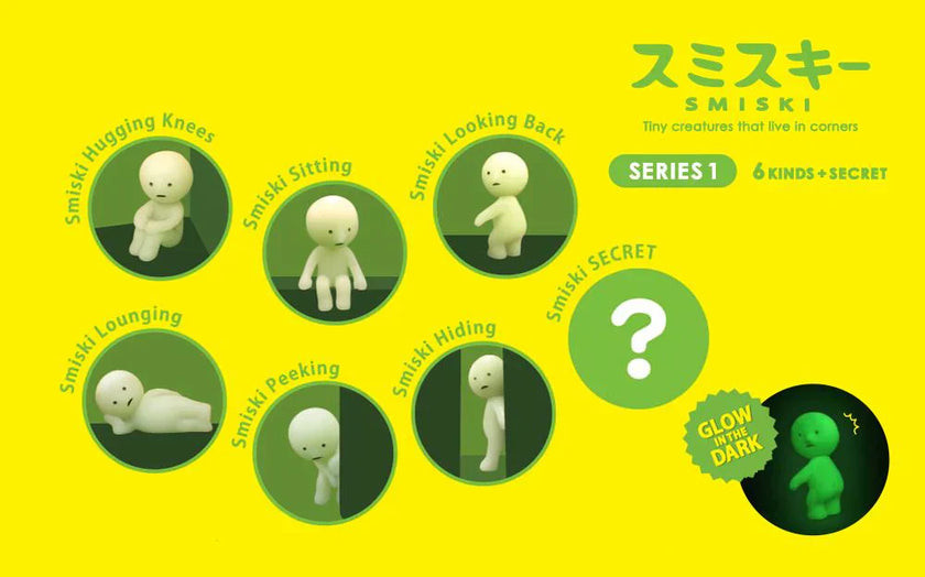Smiski - Series 1 Blind Box (1 Random Box)
