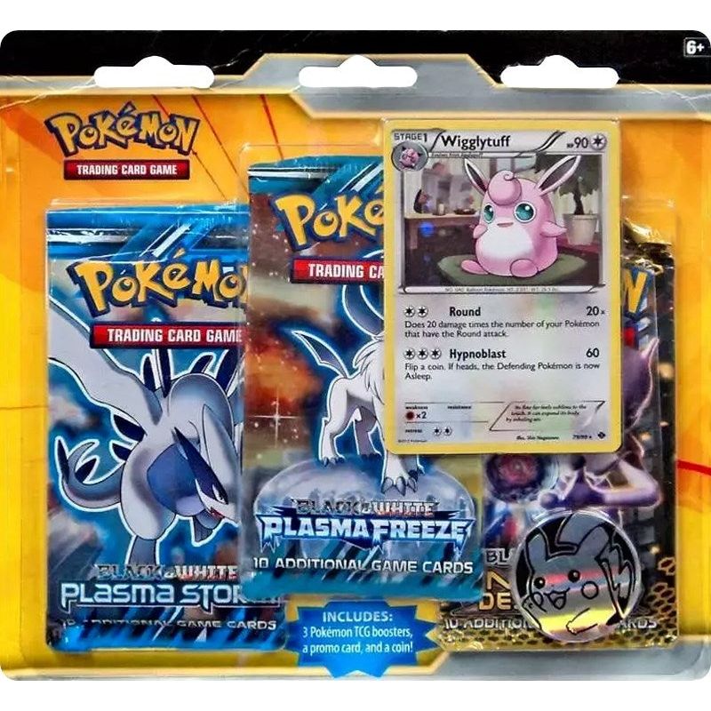 Black & White 3 Pack Booster Blister Special Edition [Wigglytuff]