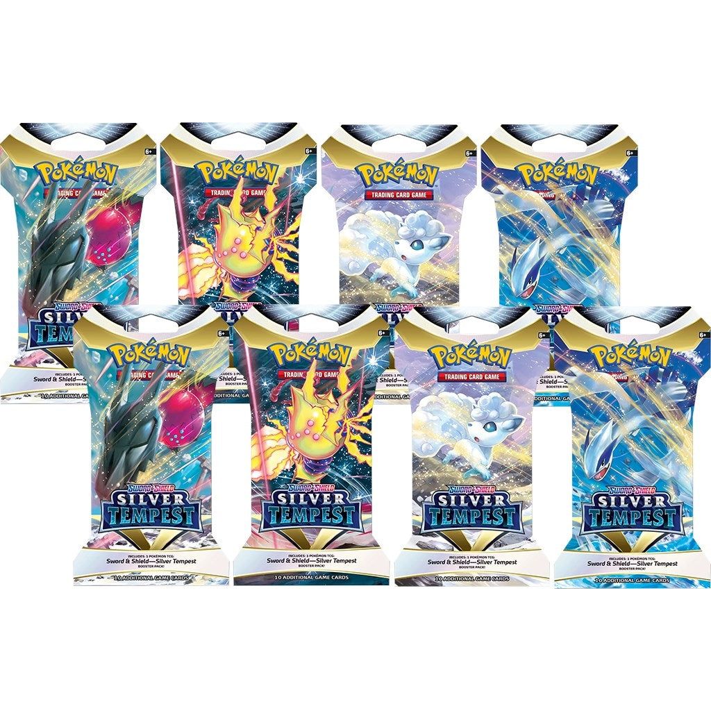 Silver Tempest Sleeved Booster Pack Bundle [Set of 8]