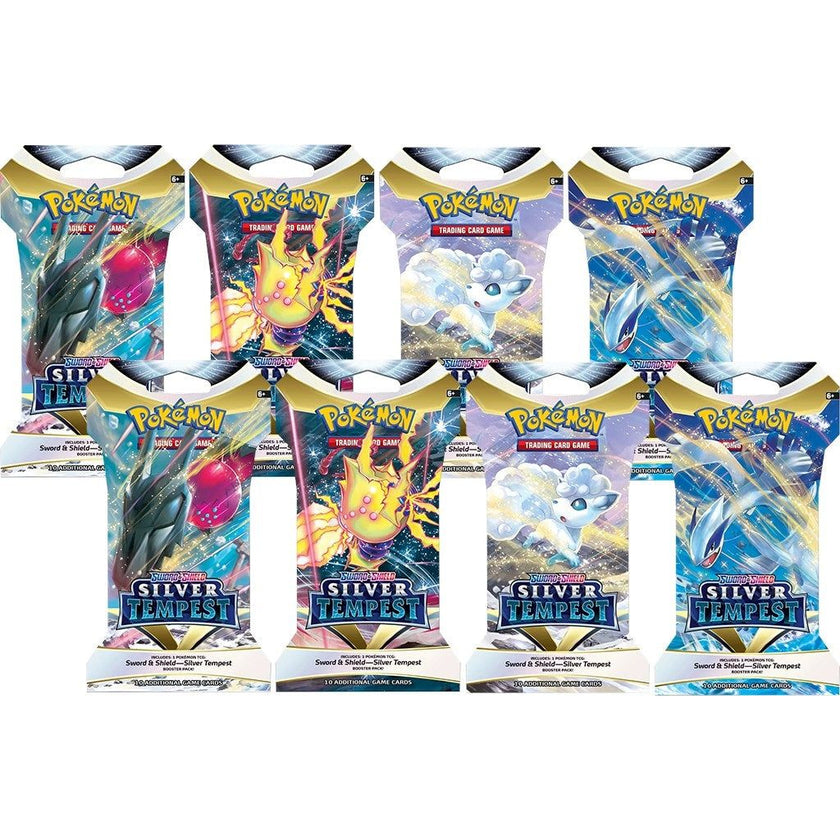 Silver Tempest Sleeved Booster Pack Bundle [Set of 8]
