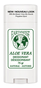 Earthwise/Eco-Wise Naturals - Aloe Vera Deodorant Stick (75g)