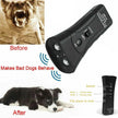 3-in-1 Anti Barking Dog Training Device – Ultrasonic Repeller & LED Flashlight (Black / Yellow)