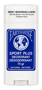 Earthwise/Eco-Wise Naturals - Sport Plus Deodorant Stick (75g)