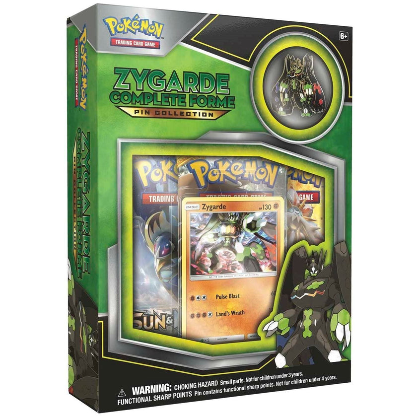 Zygarde Complete Forme Pin Collection