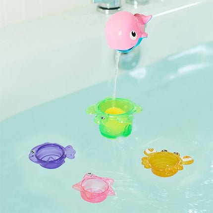 [ ケース販売 ]  SmartAngel  おふろであそぼう！シャワーカップ×48個入 [西松屋]【日本出荷】