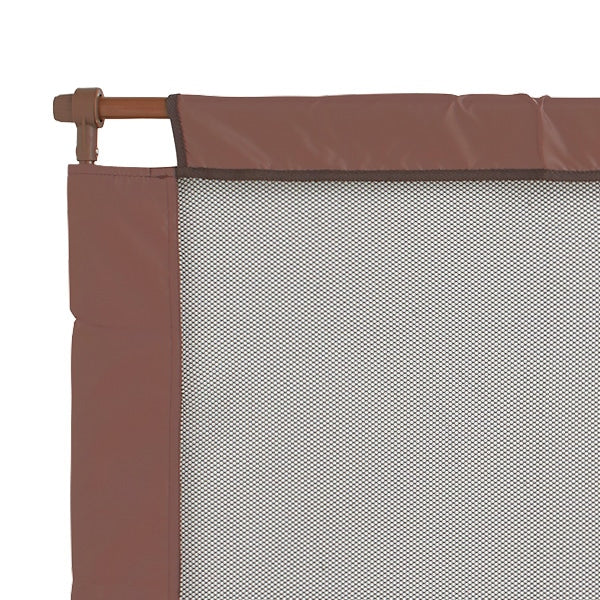 [ ケース販売 ]  SmartAngel  シンプルフェンスL ブラウン ×4個入 [西松屋]【日本出荷】