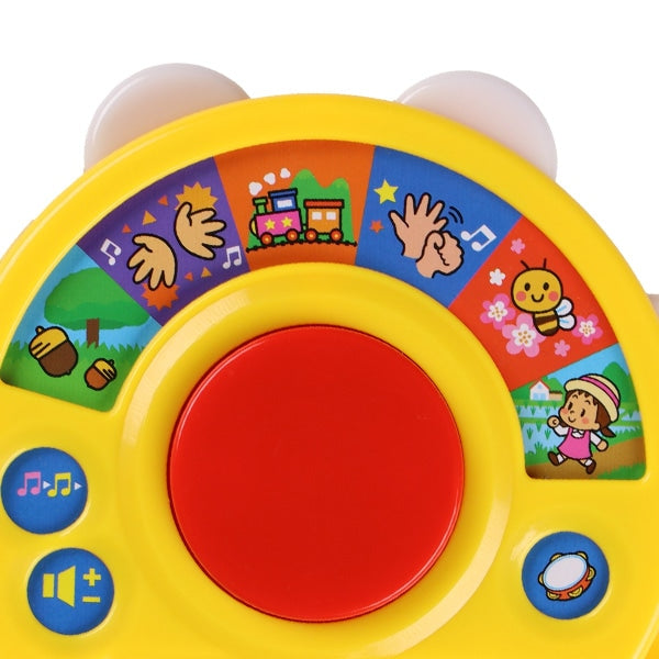 [ ケース販売 ]  SmartAngel  カラふるタンバリン 森のメロディ×96個入 [西松屋]【日本出荷】