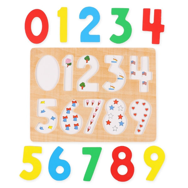 [ ケース販売 ]  SmartAngel  すうじのパズル（木製）×36個入 [西松屋]【日本出荷】