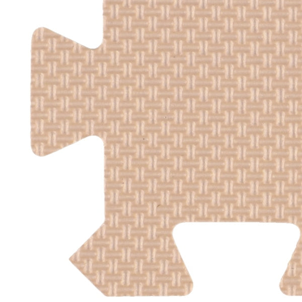 [ ケース販売 ]  SmartAngel  抗菌くみあわせマット外枠（コーナーパーツ）4枚入り（カフェラテ）×100個入 [西松屋]【日本出荷】