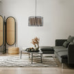 HARMONY NATURE Woven Jute Pendant Light for Dining Room, Bedroom & Living Room