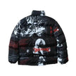 Mens puffer coat Winter pocket jacket  hooded puffer jacket