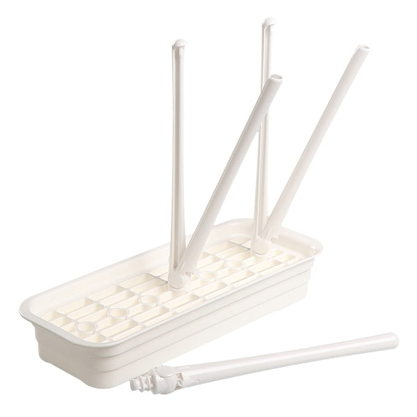 【日本製】[ ケース販売 ]  SmartAngel  抗菌哺乳びん乾燥スタンド（ホワイト）×36個入 [西松屋]【日本出荷】