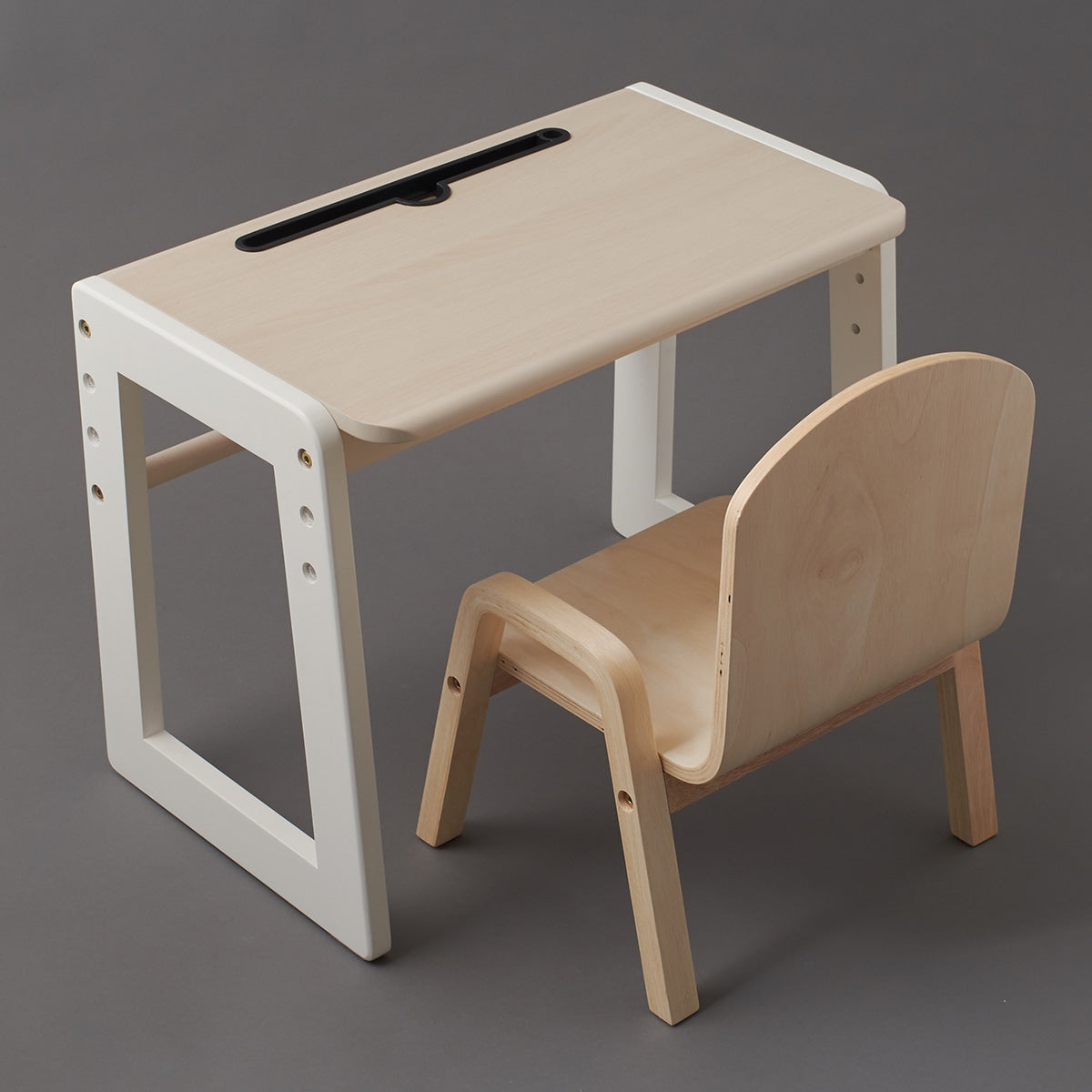 [ ケース販売 ]  SmartAngel  高さ切り替え木製ミニデスク×3個入 [西松屋]【日本出荷】