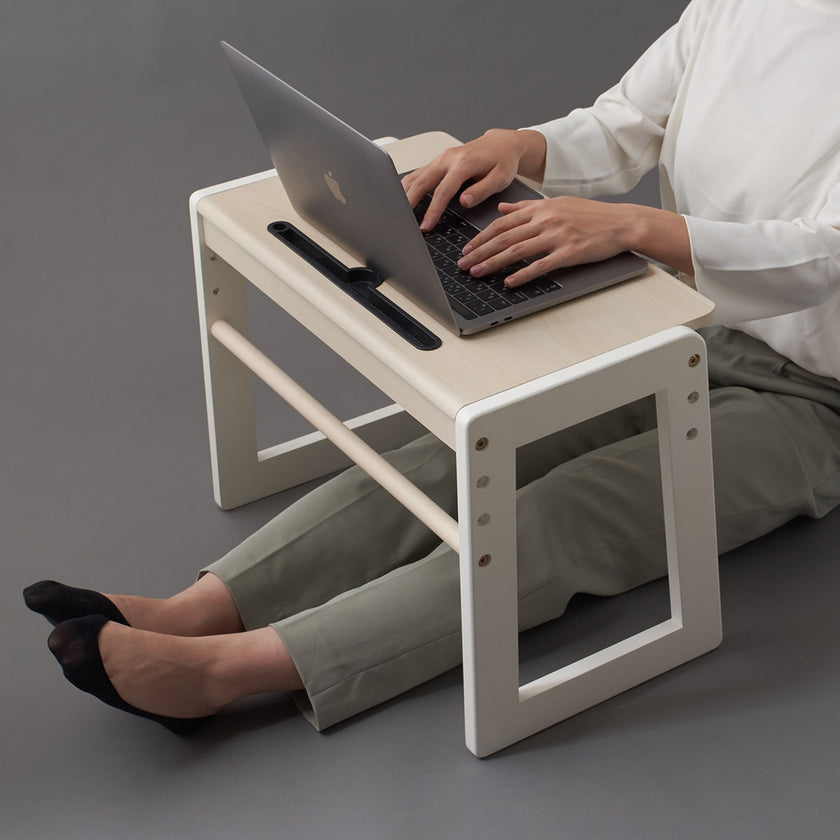 [ ケース販売 ]  SmartAngel  高さ切り替え木製ミニデスク×3個入 [西松屋]【日本出荷】