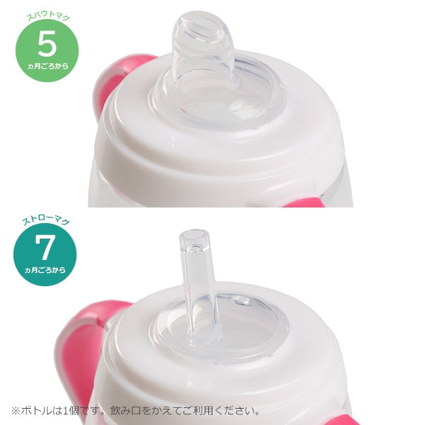 [ ケース販売 ]  SmartAngel  2WAYマグ（ピンク）×36個入 [西松屋]【日本出荷】