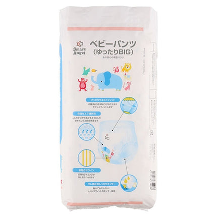 [ ケース販売 ]  SmartAngel  ベビーパンツ ゆったりBIG（12-17kg）36枚×6個入 [西松屋]【日本出荷】