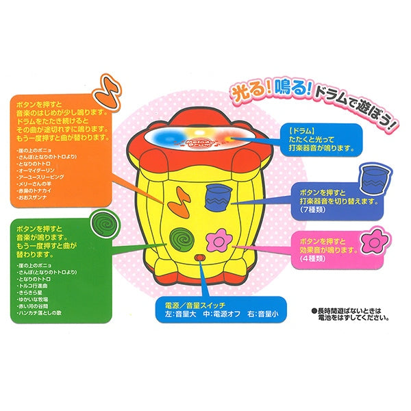 [ ケース販売 ]  SmartAngel  メロディドラム×12個入 [西松屋]【日本出荷】