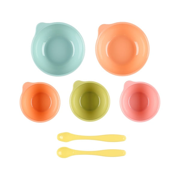 【日本製】[ ケース販売 ]  SmartAngel  はじめて離乳食食器7点セット×60個入 [西松屋]【日本出荷】