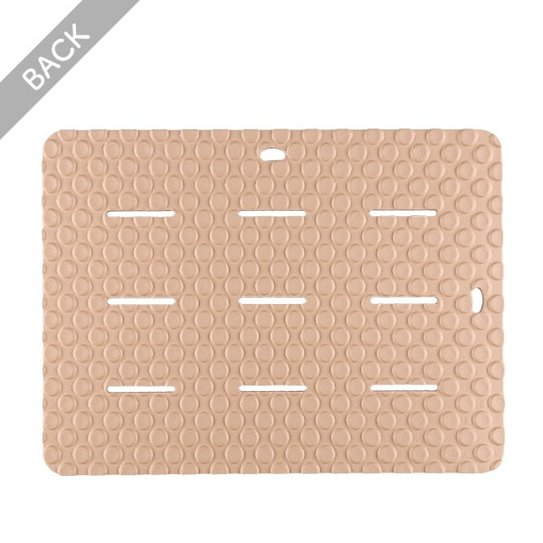 [ ケース販売 ]  SmartAngel  抗菌バスマットミニ（ベージュ）×15個入 [西松屋]【日本出荷】