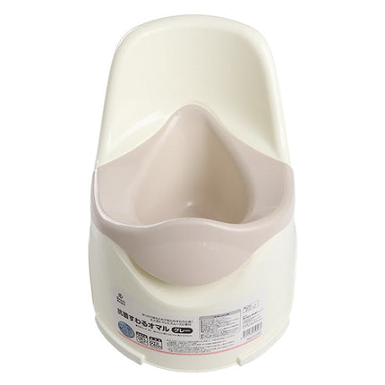 [ ケース販売 ]  SmartAngel  抗菌すわるオマル（グレー）×8個入 [西松屋]【日本出荷】