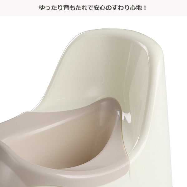 [ ケース販売 ]  SmartAngel  抗菌すわるオマル（グレー）×8個入 [西松屋]【日本出荷】