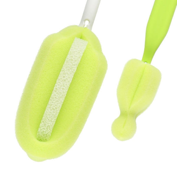 [ ケース販売 ]  SmartAngel  哺乳びん用スポンジブラシ＋乳首ブラシ付×72個入 [西松屋]【日本出荷】