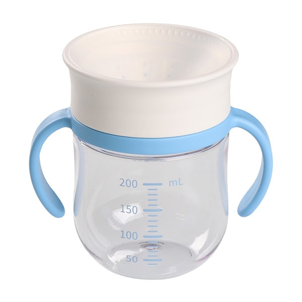 [ ケース販売 ]  SmartAngel  360度リップ弁マグ 200ml（ライトブルー）×60個入 [西松屋]【日本出荷】