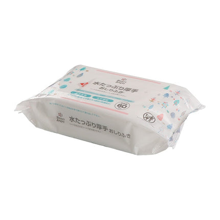 【日本製】[ ケース販売 ]  SmartAngel  水たっぷり厚手おしりふき 180枚（60枚×3個）[日本製]×10個入 [西松屋]【日本出荷】