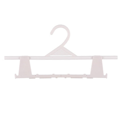 [ ケース販売 ]  SmartAngel  ズボン用伸縮ハンガー 6本入り（ホワイト）×32個入 [西松屋]【日本出荷】