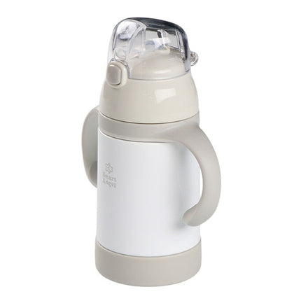 [ ケース販売 ]  SmartAngel  ステンレス保冷ストローマグ（グレー）×24個入 [西松屋]【日本出荷】