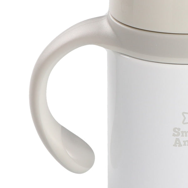 [ ケース販売 ]  SmartAngel  ステンレス保冷ストローマグ（グレー）×24個入 [西松屋]【日本出荷】