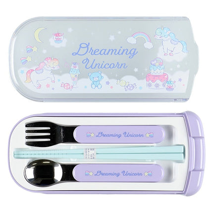 【日本製】[ ケース販売 ]  SmartAngel  抗菌トリオセット（ユニコーン）×60個入 [西松屋]【日本出荷】