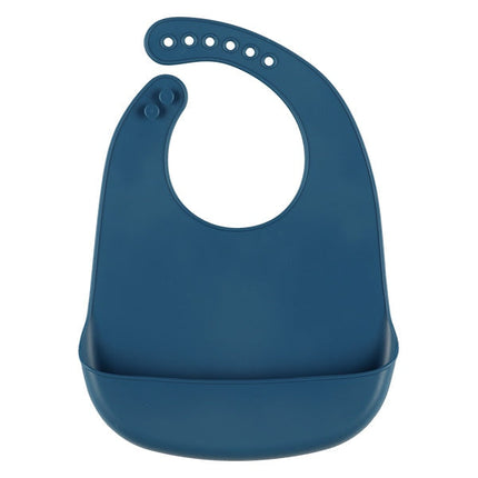 [ ケース販売 ]  SmartAngel  シリコンエプロン（ダークブルー）×60個入 [西松屋]【日本出荷】