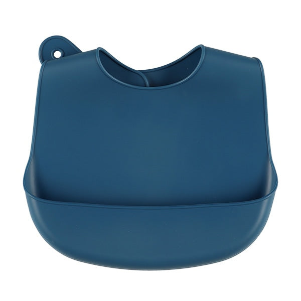 [ ケース販売 ]  SmartAngel  シリコンエプロン（ダークブルー）×60個入 [西松屋]【日本出荷】