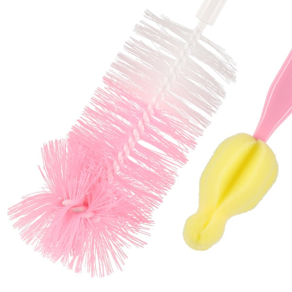 [ ケース販売 ]  SmartAngel  哺乳びんブラシ 乳首ブラシ付（ガラス哺乳びん専用）×72個入 [西松屋]【日本出荷】