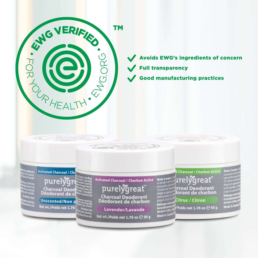 Unscented Charcoal Deodorant