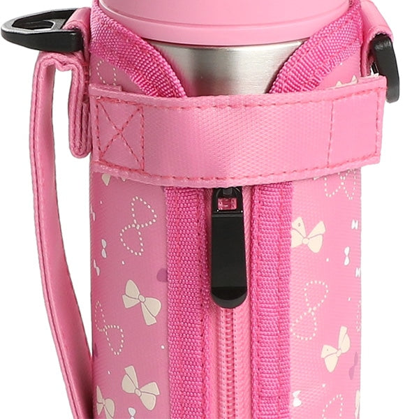 [ ケース販売 ]  SmartAngel  ダイレクトステンレスボトル 600ml（リボン）×24個入 [西松屋]【日本出荷】