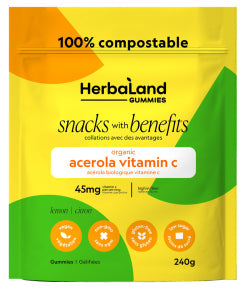 Herbaland - Acerola Vitamin C - Eco Size (240g)